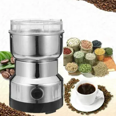 Molino Eléctrico Para Granos, Café, Frutas Secas, Hierbas y Más 🌱🥜🌿🌾🌽