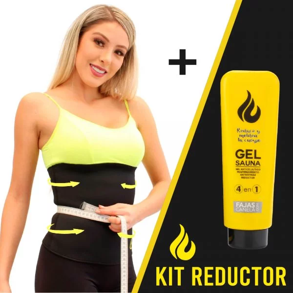 ¡COMBINADO! - ¡COMPRA 1 REDUCTOR FAJA TERMICA ALDEGAZANTE Y CONSIGUE 1 GEL REDUCTOR DE MEDIDAS!