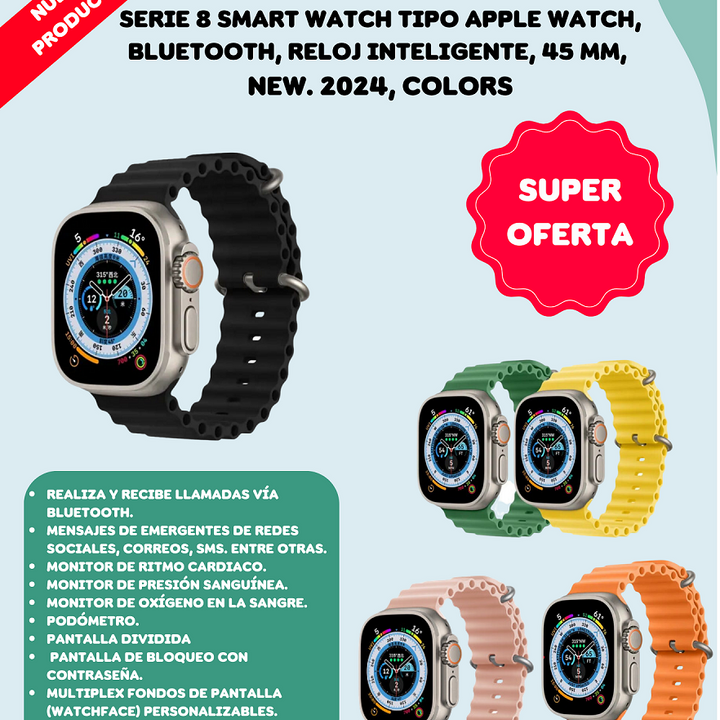SMART WATCH SERIES 8 T800 ULTRA