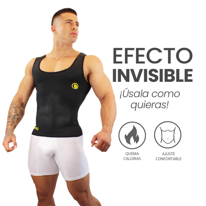 ¡CHALECO REDUCTOR DE ABDOMEN MASCULINO!